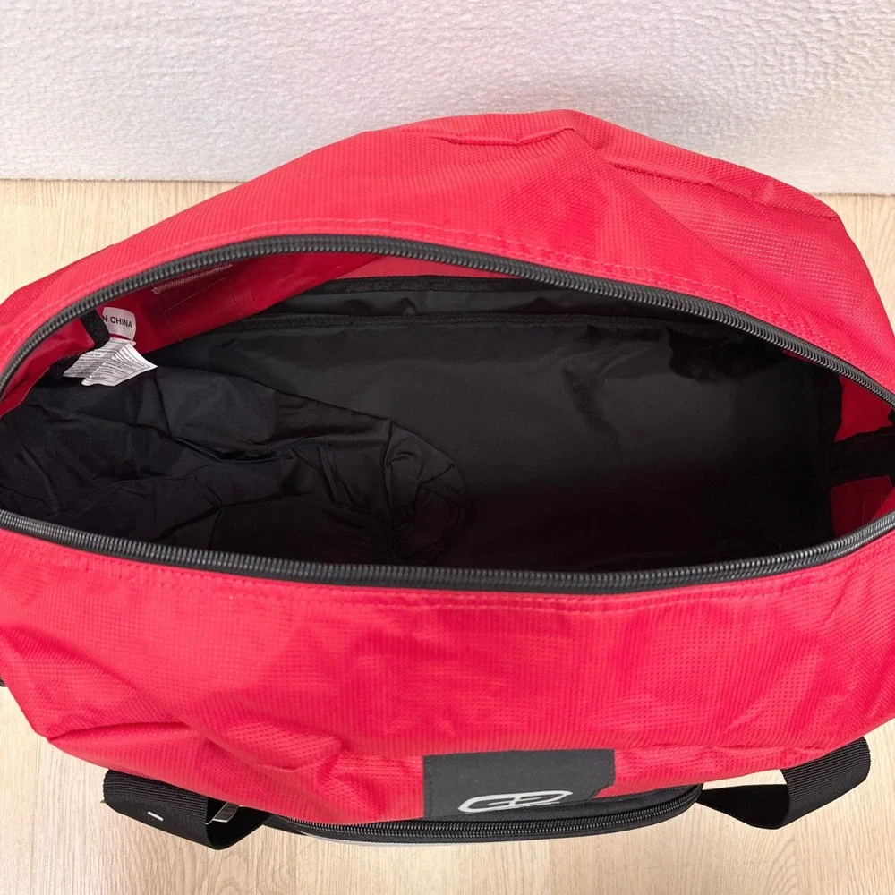 OGIO Big Dome Duffel Bag Red Black Embroidered‎ American Flag Gym Bag NEW